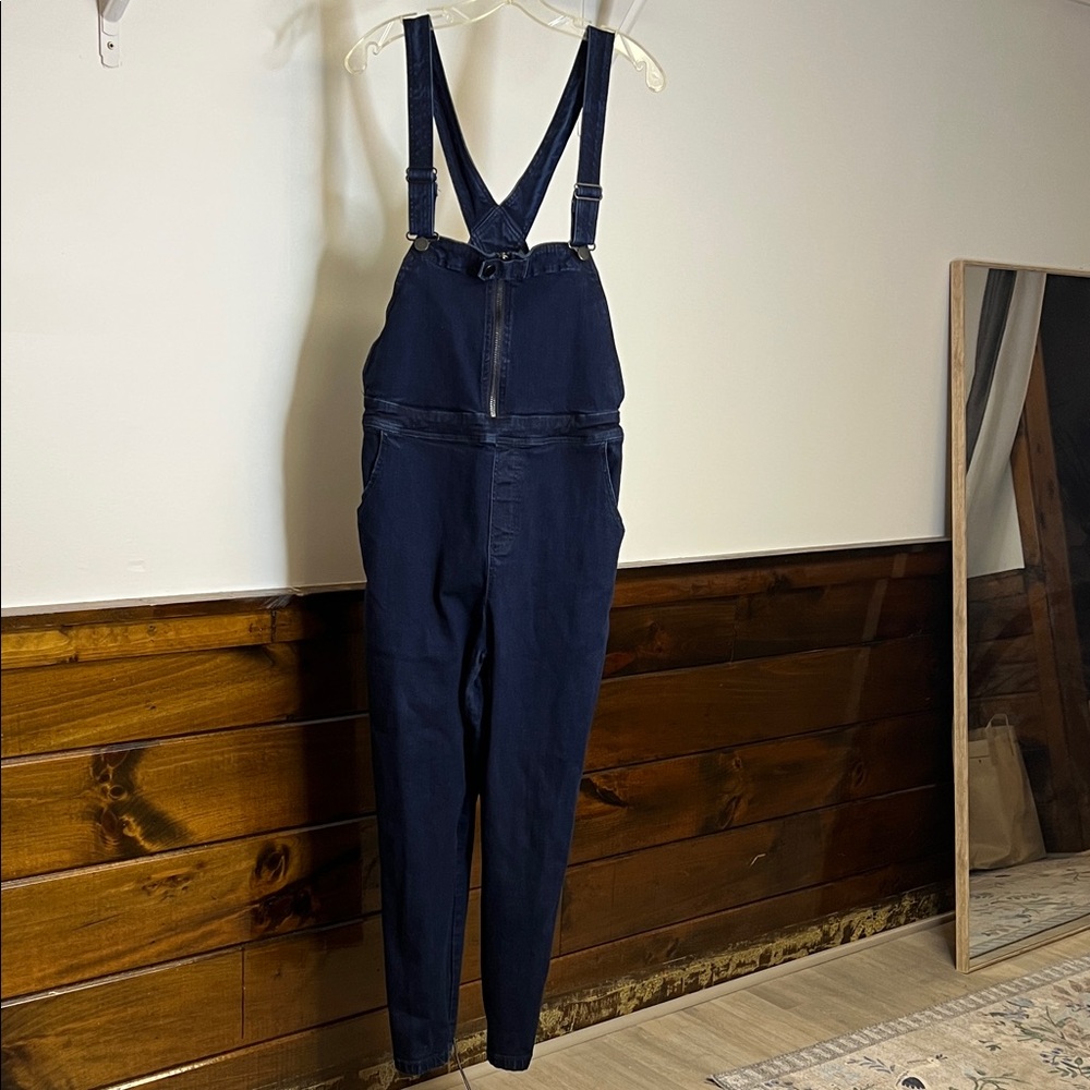 Universal Standard Olivia Denim Overalls In Dark Indigo- 18/20‎